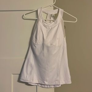 Lululemon Tank Top. Size 8. Color: White.